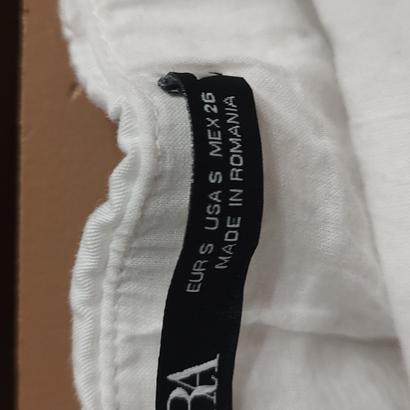 Zara Cargo Strapless Jumpsuit size Small - Picture 7 of 11